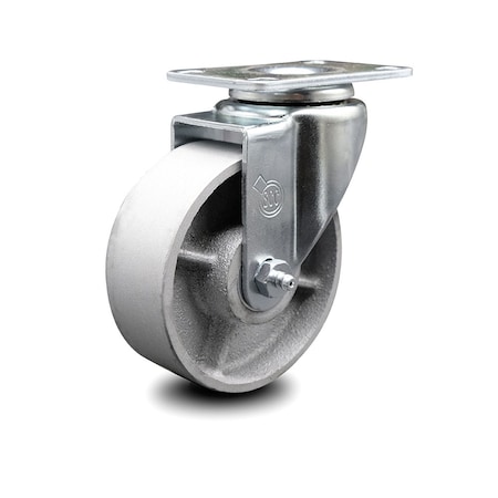 4 Inch Semi Steel Wheel Swivel Top Plate Caster